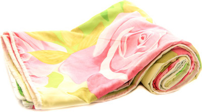 27% OFF on Ramabhakta Floral Single Dohar(Cotton, Multicolor) 27% OFF on Ramabhakta Floral Single Dohar(Cotton, Multicolor)