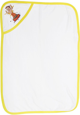 

Chhota Bheem Cartoon  Hooded Baby Blanket(Cotton, White