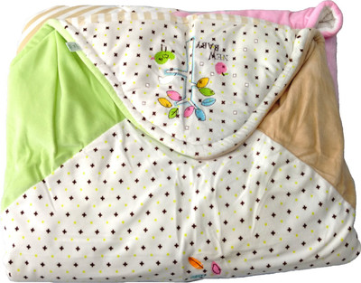 

Xinbaoyuan Printed  Hooded Baby Blanket(Cotton, Multicolor