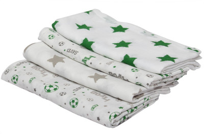 

Bacati Printed  Blanket(Microfiber, Green