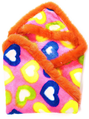 

Jain International Abstract  Blanket(Microfiber, Pink