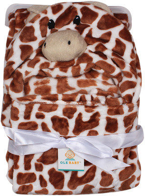 

Ole Baby Plain  Blanket(Polyester, Brown