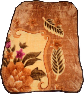 

Amita Home Furnishing Floral  Blanket(Microfiber, Multicolor