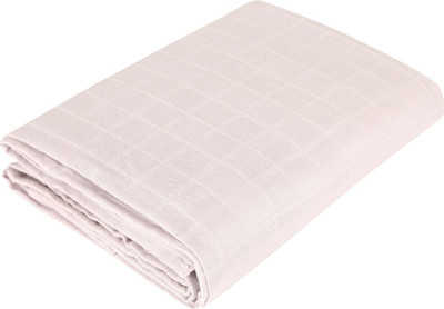 

Brother Baby Plain  Swadding Baby Blanket(Microfiber, White
