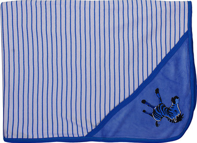

FS MINI KLUB Striped  Top Sheet(Polyester, White, Blue, Blue;white