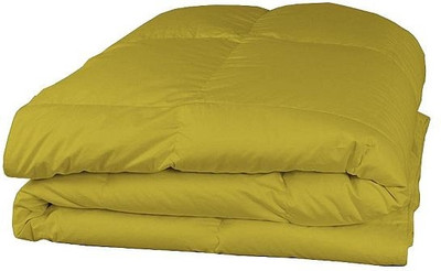 9% OFF on Misr Plain Single Quilt(Microfiber, Green) 9% OFF on Misr Plain Single Quilt(Microfiber, Green)