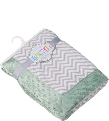 

Bacati Geometric Single Blanket(Multicolor)