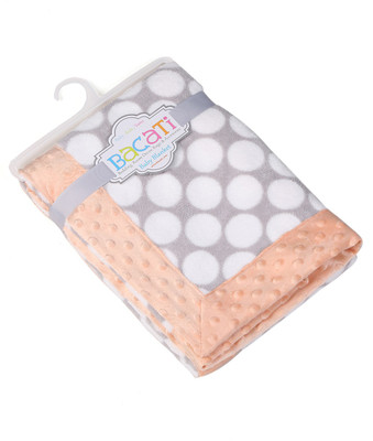 

Bacati Polka Single Blanket(Multicolor)