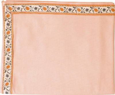 

Zesture Plain  Top Sheet(Cotton, Peach