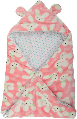 

Toygaroo Printed  Mink Blanket(Microfiber, Pink