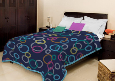 

Bombay Dyeing Printed Single Quilt(Polyester, Blue)