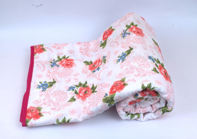 40% OFF on Aransa Checkered Single Dohar(Cotton, Multicolor)