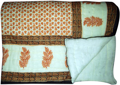 

Sellstra Floral  Comforter(Cotton, Brown