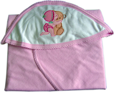 7% OFF on Tiny Care Checkered Single Blanket(Cotton, Pink) 7% OFF on Tiny Care Checkered Single Blanket(Cotton, Pink)