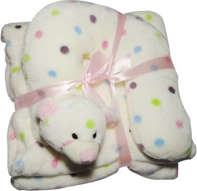 

Cloud9 Self Design  Blanket(Microfiber, Peach