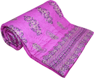 

Sellstra Floral  Comforter(Silk, Pink