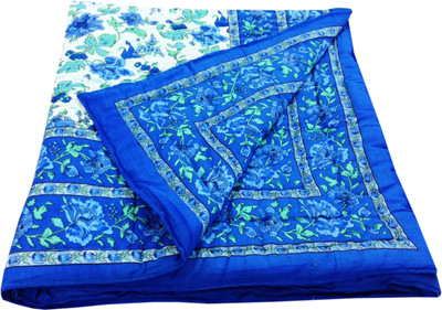 

Fab Rajasthan Unique Arts Floral  Comforter(Microfiber, Multicolor