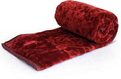 56% OFF on Little India Plain Double Blanket(Maroon) 56% OFF on Little India Plain Double Blanket(Maroon)