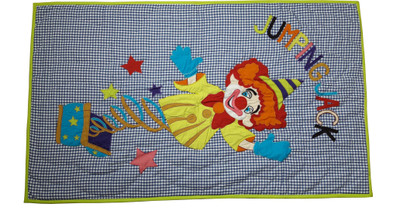 

Hugs N Rugs Embroidered  Comforter(Microfiber, Multicolor