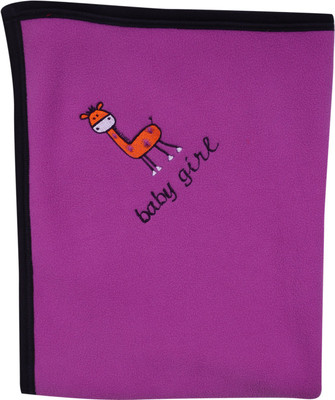 

Bio Kid Embroidered  Blanket(Polyester, Purple