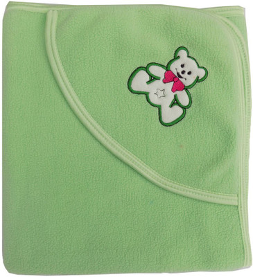 

Gargshope Plain  Coral Blanket(Microfiber, Green