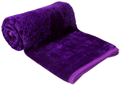 

Super India Abstract  Mink Blanket(Polyester, Purple