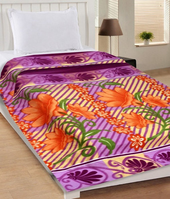 

Midha Groups Printed  Coral Blanket(Microfiber, Multicolor