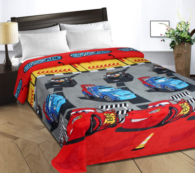 

SINGHS VILLAS DECOR Cartoon  Blanket(Microfiber, Multicolor