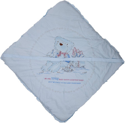 

Baby Bucket Cartoon  Blanket(Microfiber, Blue