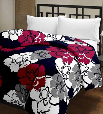 58% OFF on Hav Abstract Single Dohar(Cotton, Red)