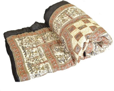 

Ruchi World Geometric  Comforter(Microfiber, Multicolor