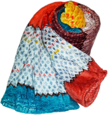 

Livingcreation Printed Single AC Blanket(Microfiber, Multicolor)