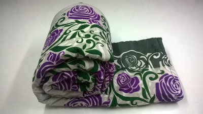 40% OFF on Aransa Floral Single Quilt(Micro-Peach, Multicolor) 40% OFF on Aransa Floral Single Quilt(Micro-Peach, Multicolor)