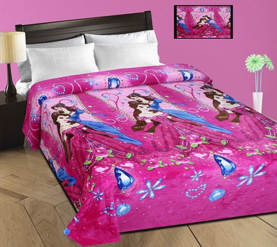 

SINGHS VILLAS DECOR Cartoon  Blanket(Microfiber, Multicolor