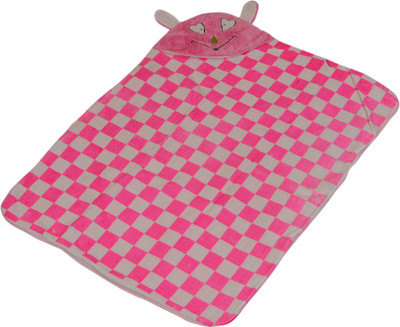 

Casa Confort Checkered  Crib Baby Blanket(Microfiber, Multicolor