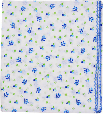 

Ole Baby Printed  Swadding Baby Blanket(Cotton, Blue