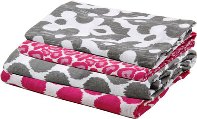 

Bacati Polka  Blanket(Microfiber, Grey