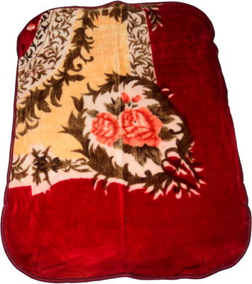 

Amita Home Furnishing Floral  Blanket(Microfiber, Multicolor