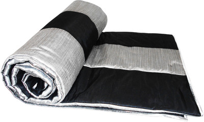 57% OFF on Zikrak Exim Striped Single Coral Blanket(Silk, Black, Grey) 57% OFF on Zikrak Exim Striped Single Coral Blanket(Silk, Black, Grey)