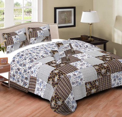 

Spangle Checkered, Self Design, Printed ,  Comforter(Cotton, Multicolor
