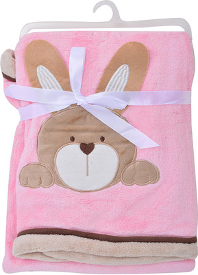 

Baby Bucket Animal  Blanket(Microfiber, Pink