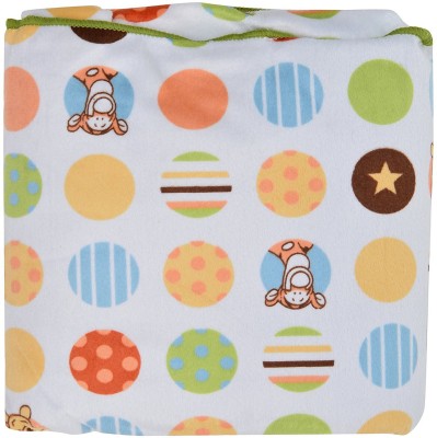 

Baby Bucket Printed  Blanket(Microfiber, Green