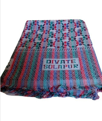 

Cotton Colors Floral  Blanket(Cotton, Multicolor