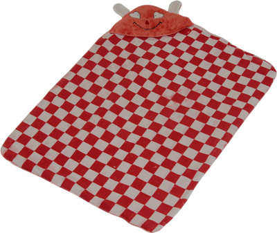 

Casa Confort Checkered  Crib Baby Blanket(Microfiber, Multicolor