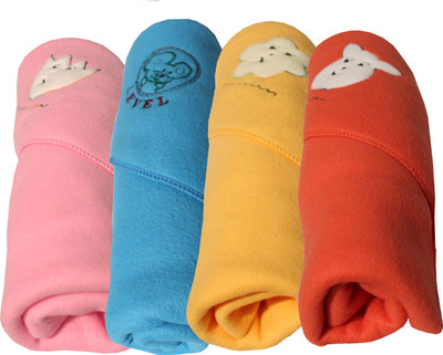 

My NewBorn Cartoon  Blanket(Polyester, Beige, Tomato Red, Pink, Sky Blue, Beige;pink;sky blue;tomato red