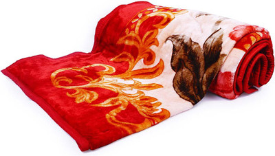 50% OFF on Home India Abstract Single Mink Blanket(Microfiber, Red) 50% OFF on Home India Abstract Single Mink Blanket(Microfiber, Red)