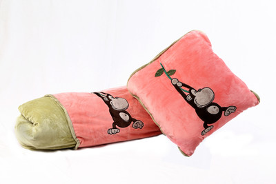 

Babyoodles Animal  Comforter(Microfiber, Pink