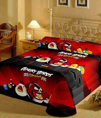 

Florish Cartoon  Comforter(Poly Cotton, Multicolor