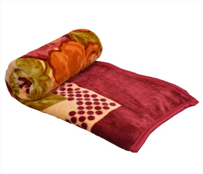 

Urban Style Floral  Blanket(Polyester, Multicolor