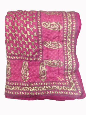 

Sellstra Floral  Comforter(Microfiber, Pink